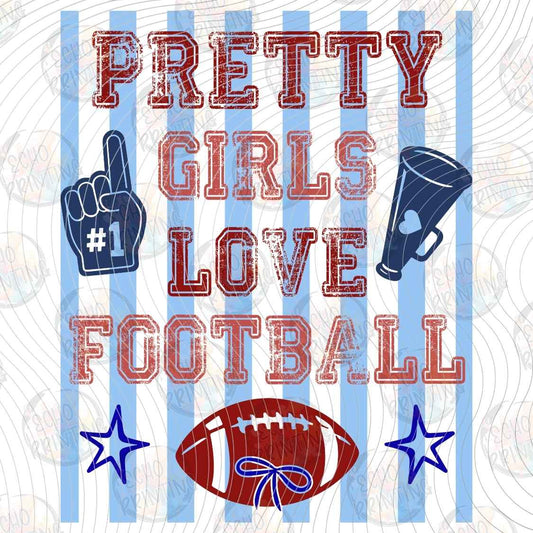FTBG 317 - PRETTY GIRLS LOVE FOOTBALL