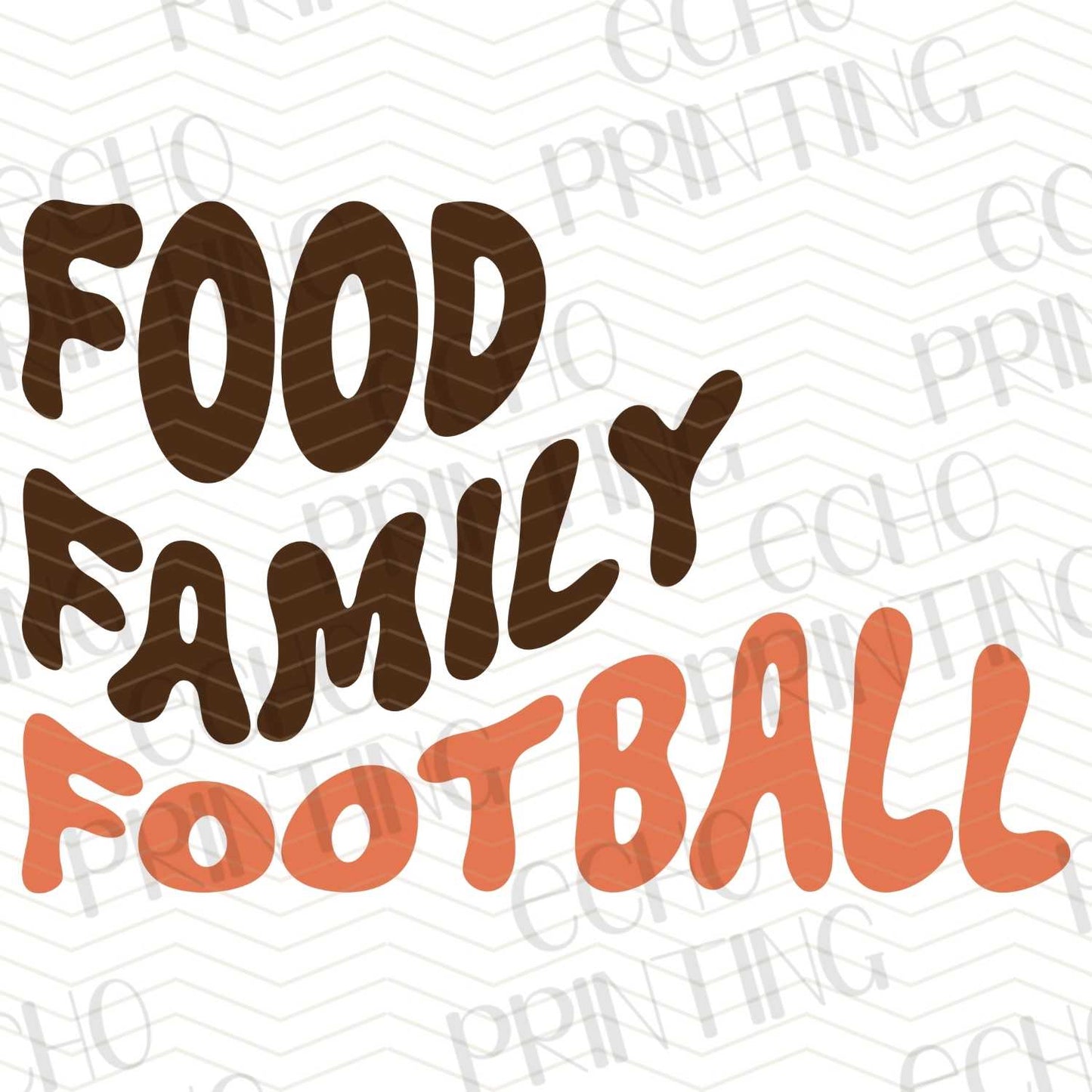 FTBG 117 - FOOD FAMILY FOOTBALL