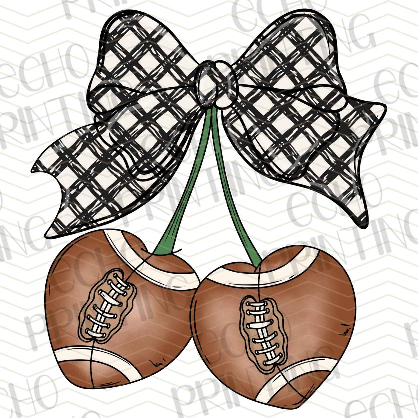 FTBG 172 - FOOTBALL WITH BOWS