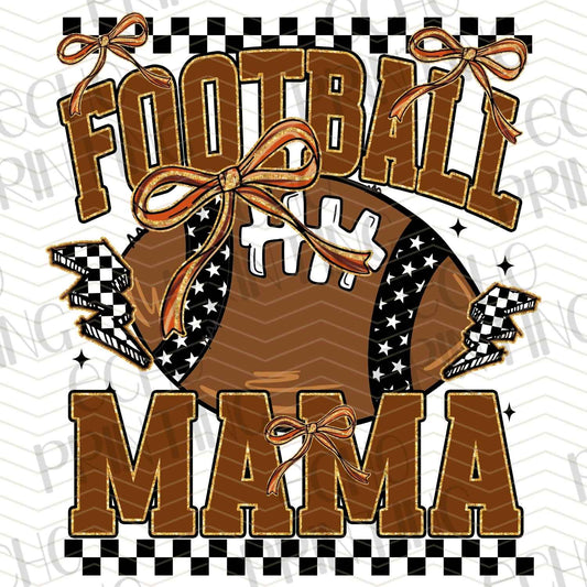 FTBG 175 - FOOTBALL MAMA CHECKERED