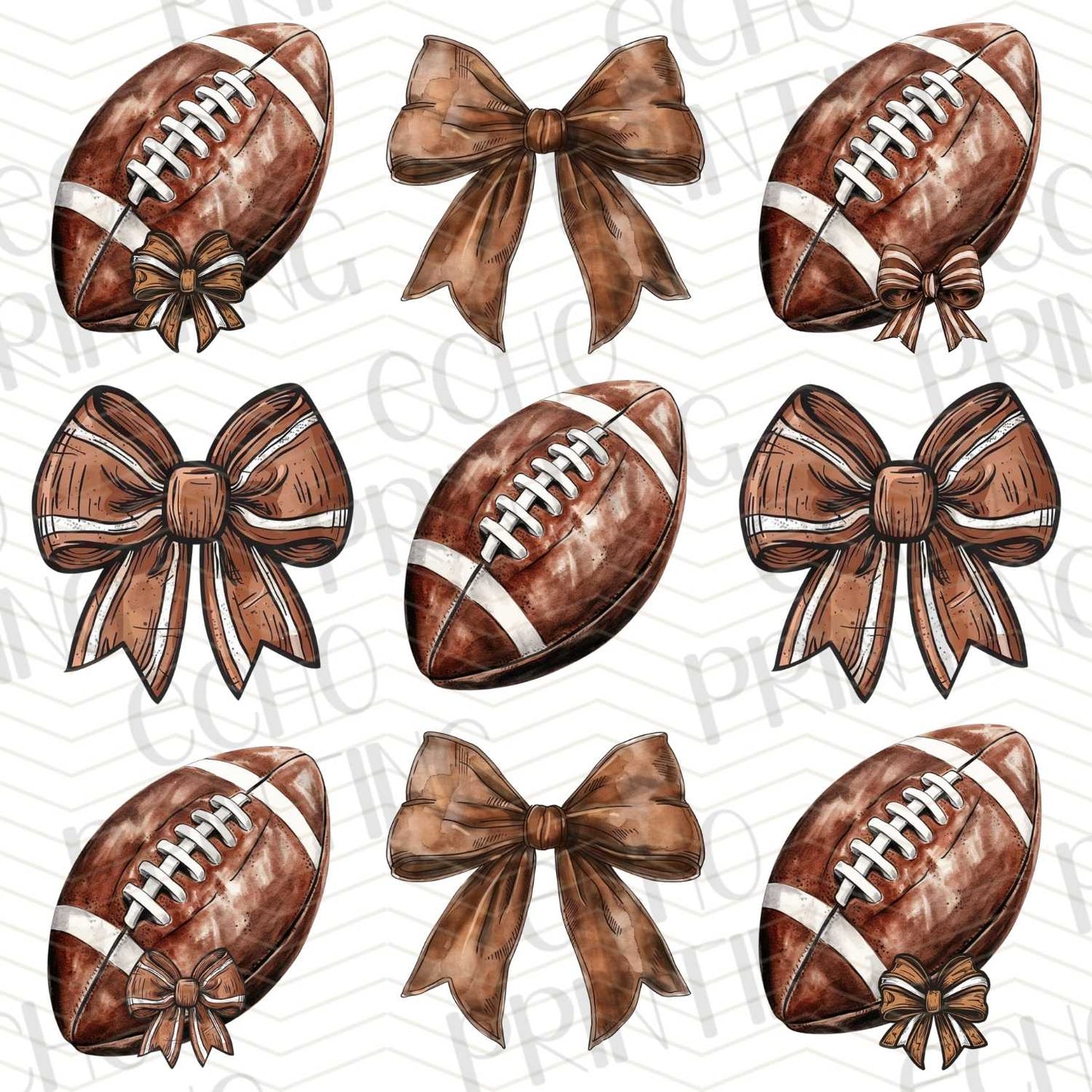 FTBG 34 - FOOTBALLS AND BOWS
