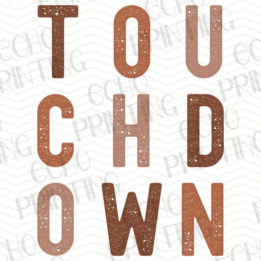 FTBG 47 - BLOCK TEXT TOUCHDOWN