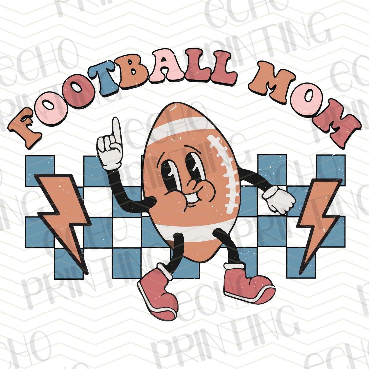 FTBG 53 - CARTOON FOOTBALL MOM