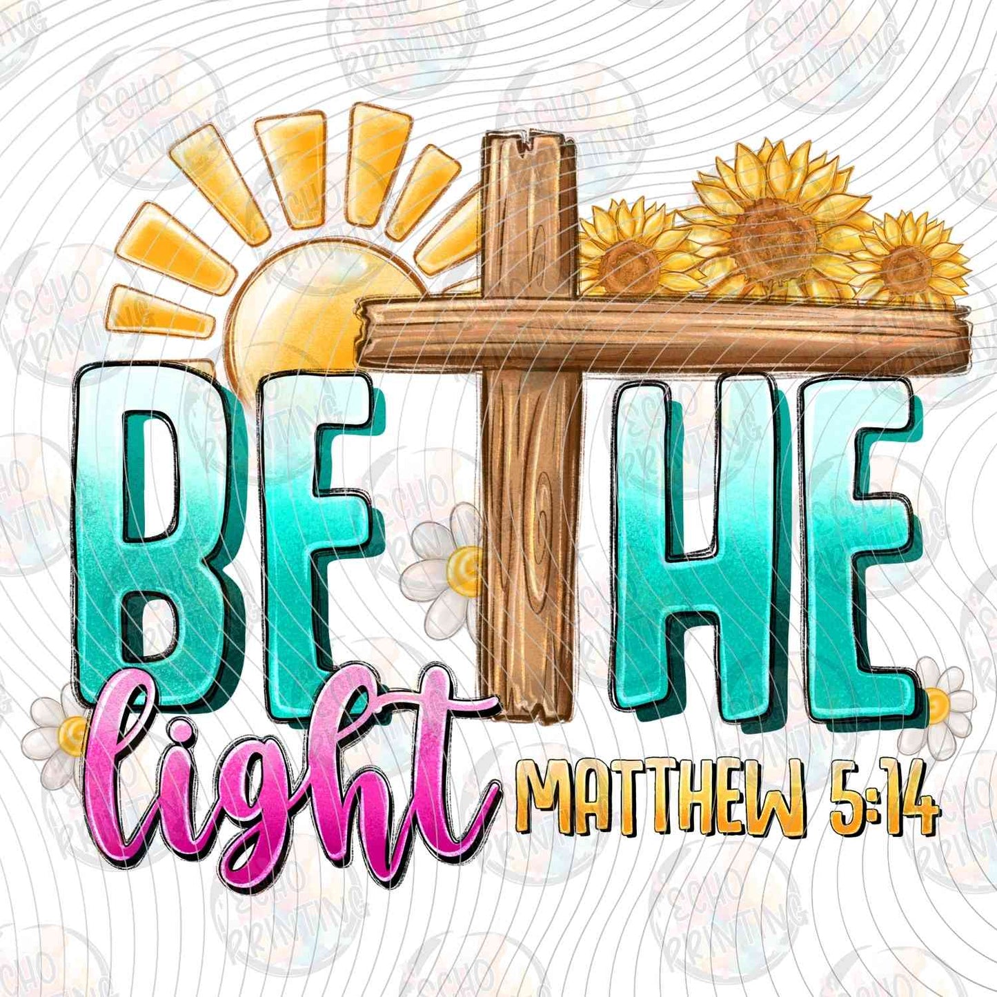 FTHG 1051 - BE THE LIGHT CROSS