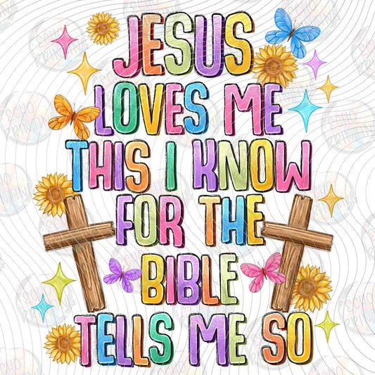 FTHG 1053 - JESUS LOVES ME BIBLE VERSE