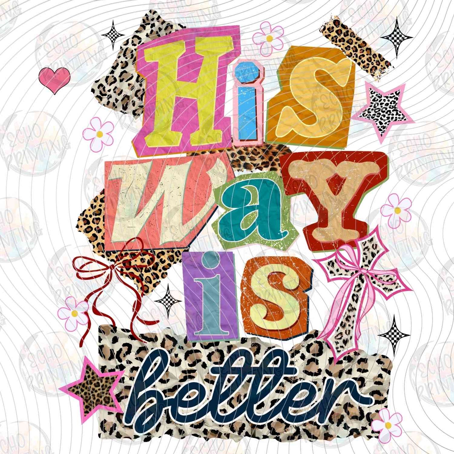 FTHG 1070 - HIS WAY IS BETTER RETRO DESIGN
