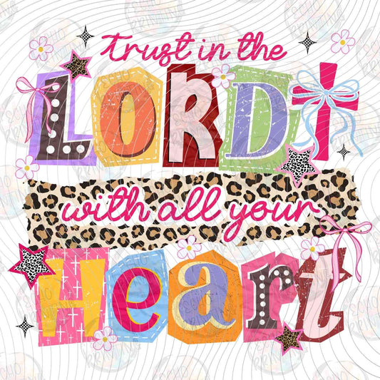FTHG 1076 - TRUST IN THE LORD WITH ALL YOUR HEART