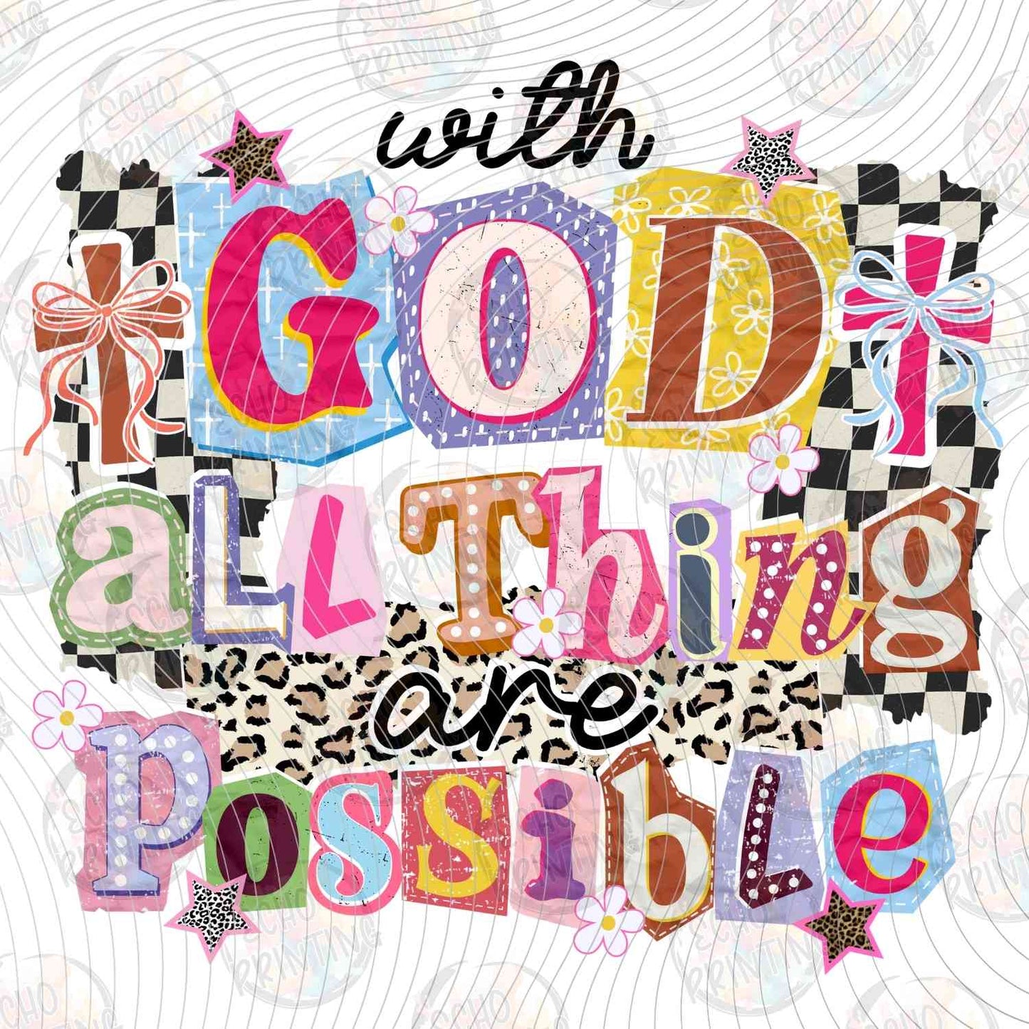 FTHG 1077 - WITH GOD ALL THINGS ARE POSSIBLE
