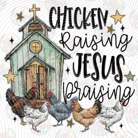 FTHG 1085 - CHICKEN RAISING JESUS PRAISING