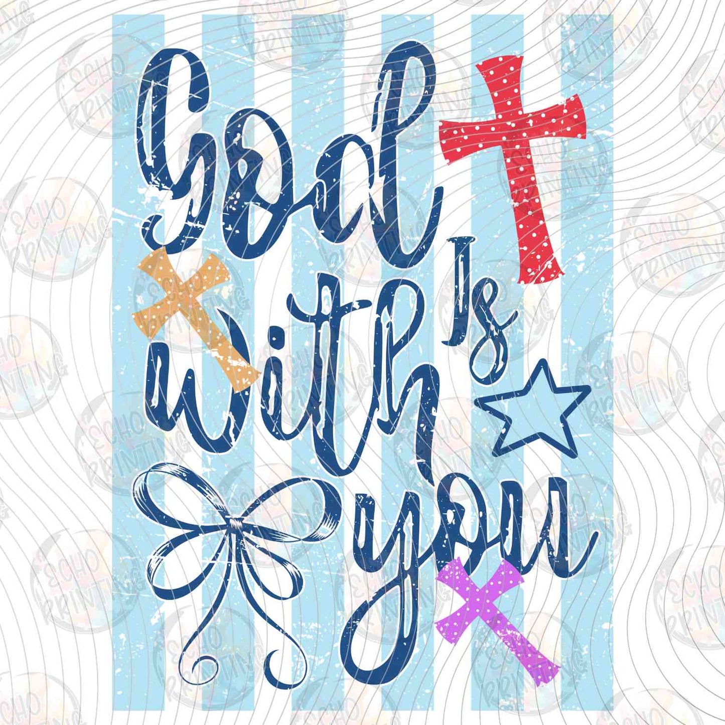 FTHG 1103 - GOD IS WITH YOU CROSS