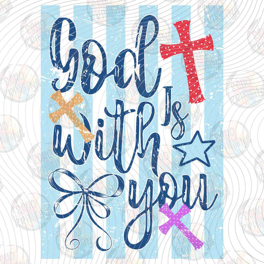 FTHG 1103 - GOD IS WITH YOU CROSS