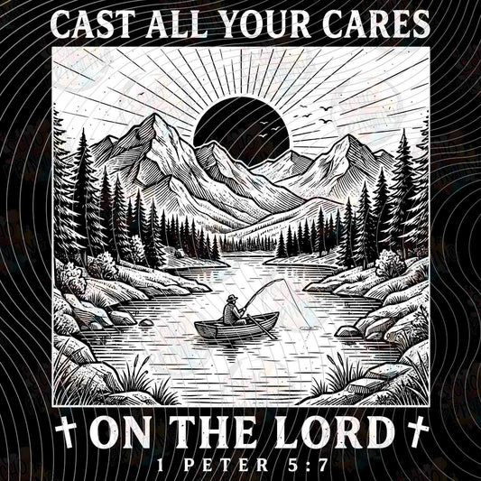 FTHG 1112 - CAST ALL YOUR CARES ON THE LORD NATURE SCENE