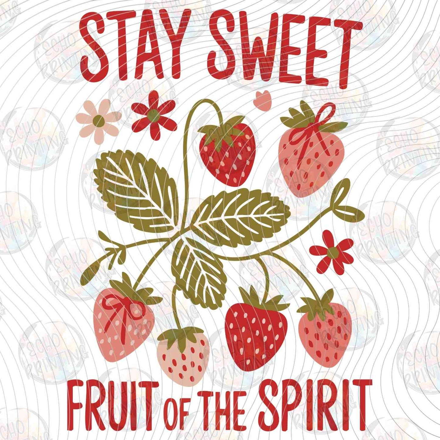 FTHG 1115 - STAY SWEET FRUIT OF THE SPIRIT STRAWBERRIES