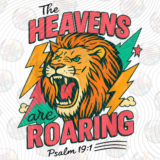 FTHG 1134 - THE HEAVENS ARE ROARING LION