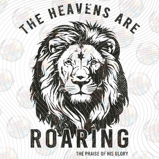 FTHG 1137 - THE HEAVENS ARE ROARING LION FRONT VIEW