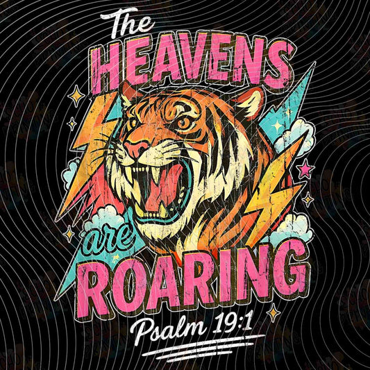 FTHG 1139 - THE HEAVENS ARE ROARING NEON TIGER