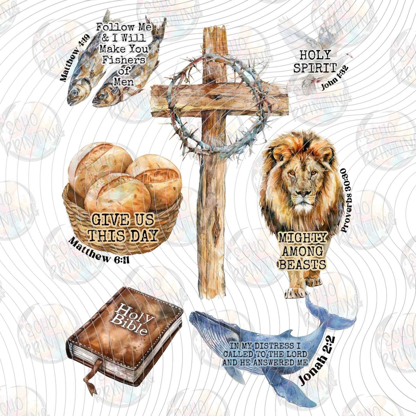 FTHG 1157 - FAITH SYMBOLS COLLAGE