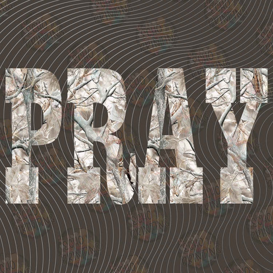 FTHG 1214 - DISTRESSED PRAY TEXT