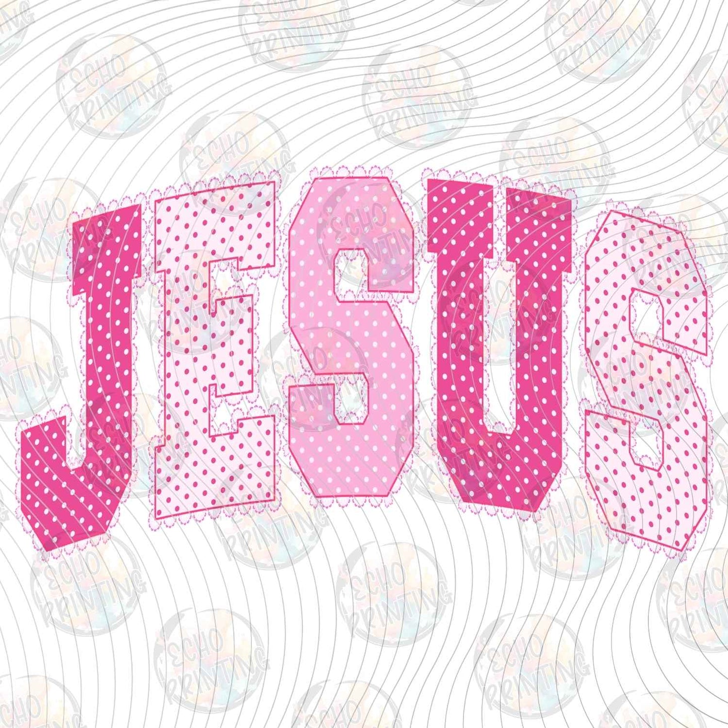 FTHG 1228 - PINK JESUS TEXT