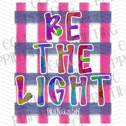 FTHG 1301 - BE THE LIGHT PLAID