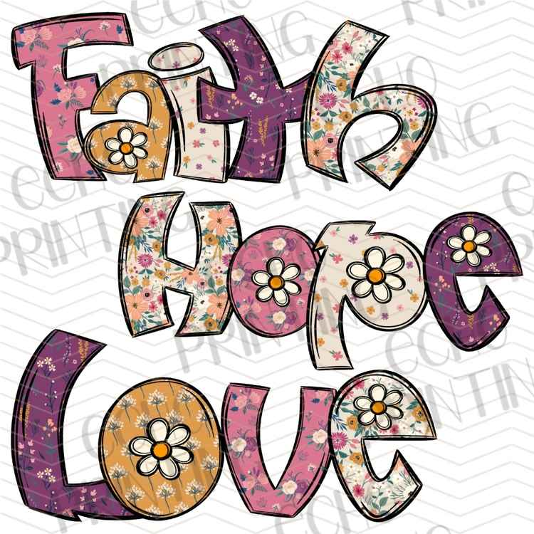 FTHG 1322 - FAITH HOPE LOVE CHRISTIAN