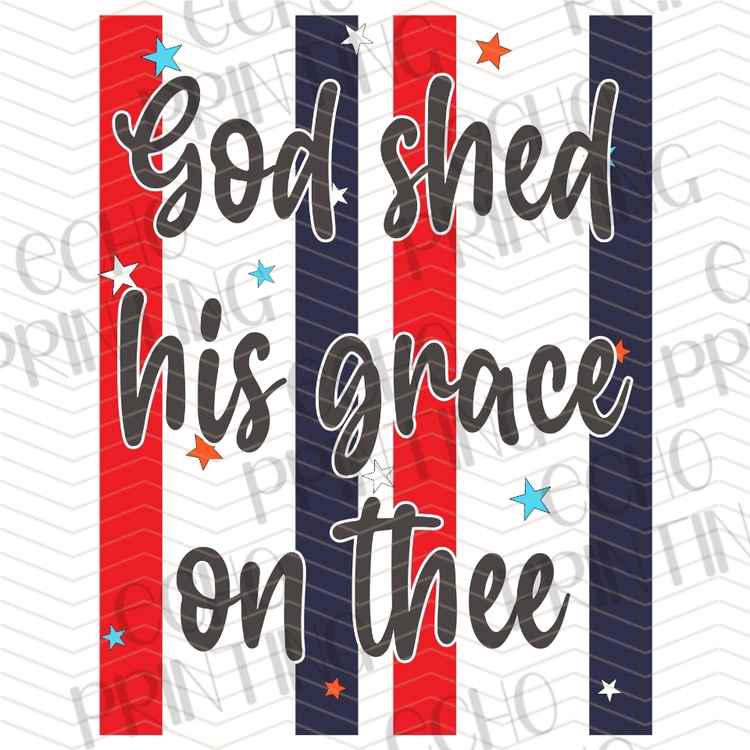 FTHG 1330 - GOD SHED HIS GRACE
