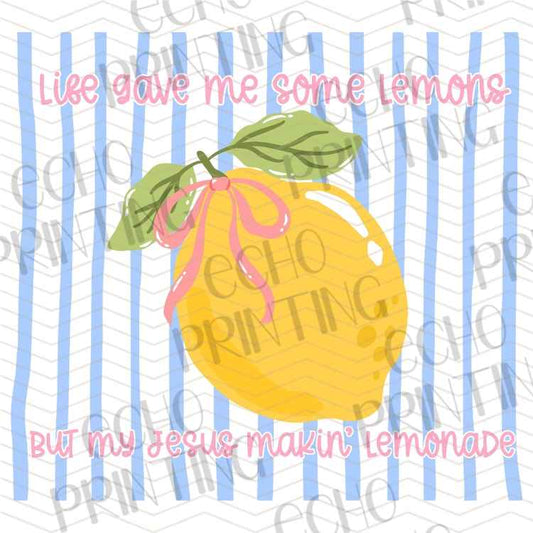 FTHG 1372 - LEMONS AND GODS BLESSINGS