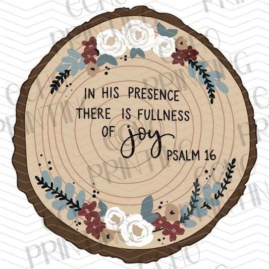 FTHG 1378 - IN HIS PRESENCE JOY