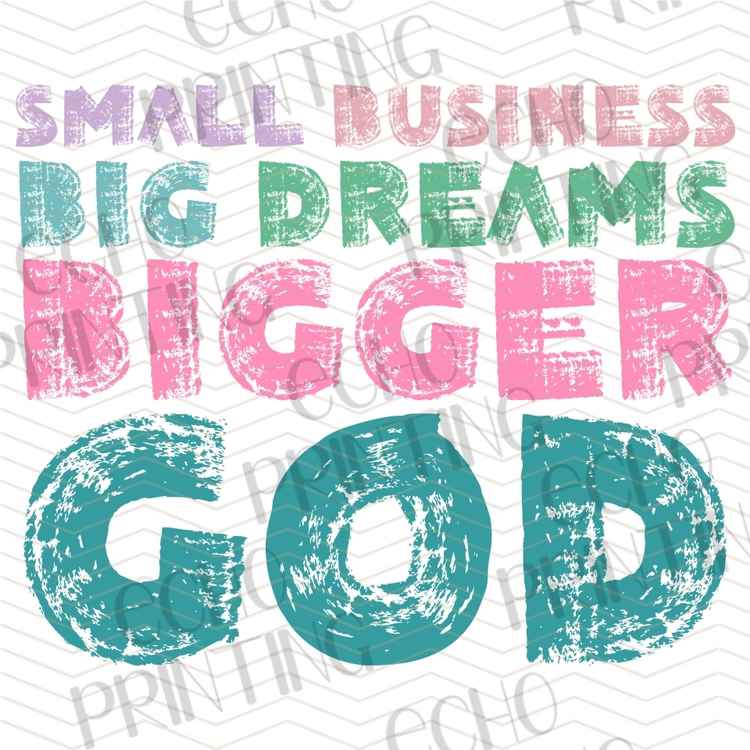 FTHG 1385 - SMALL BUSINESS BIG DREAMS