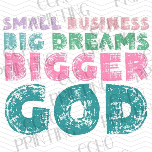 FTHG 1385 - SMALL BUSINESS BIG DREAMS