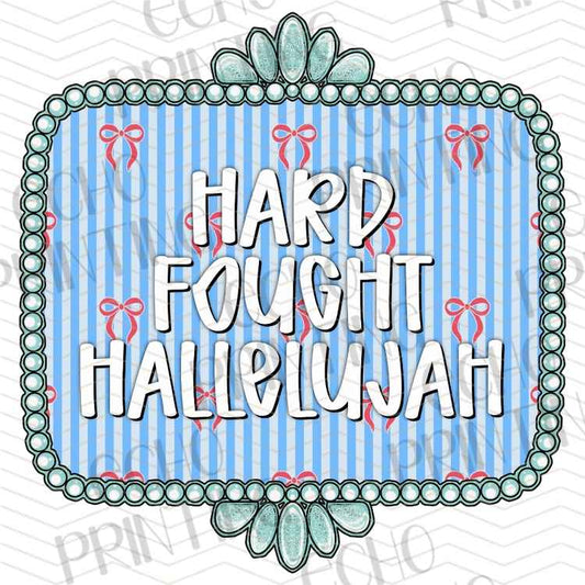 FTHG 1392 - HARD FOUGHT HALLELUJAH