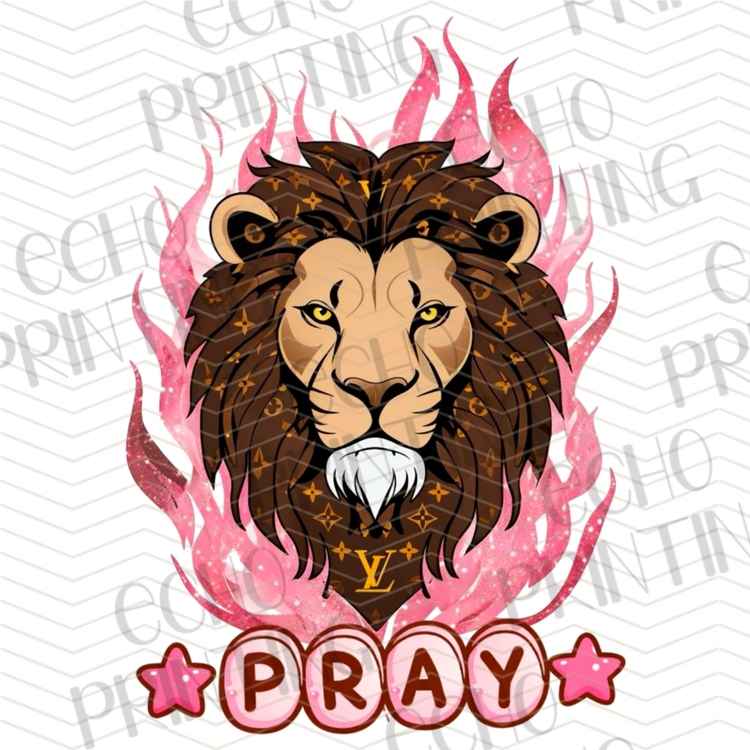 FTHG 1393 - PRAY LION CHRISTIAN FAITH