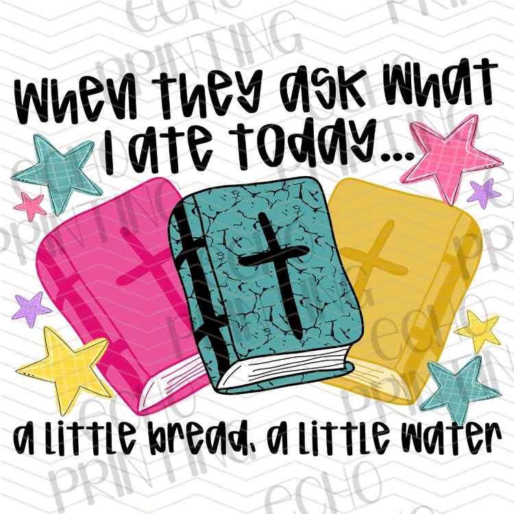 FTHG 1394 - LITTLE BREAD AND WATER