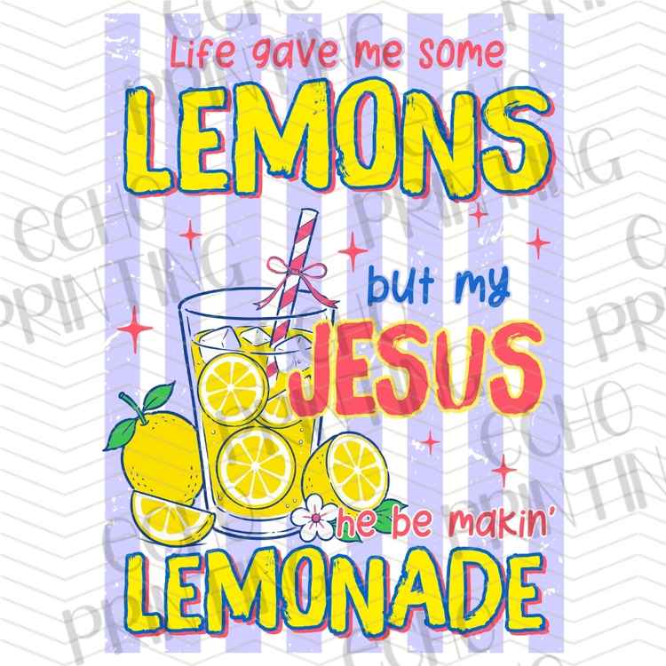 FTHG 1407 - JESUS MADE LEMONADE
