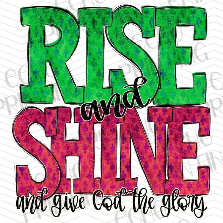 FTHG 1411 - RISE AND SHINE