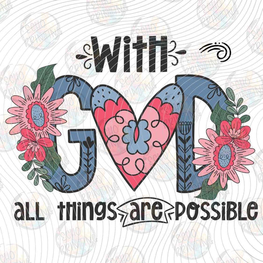 FTHG 1447 - WITH GOD ALL THINGS