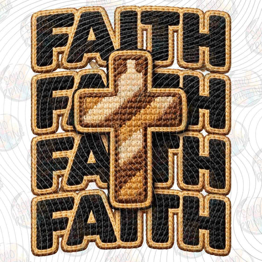 FTHG 1461 - FAITH CROSS REPEAT STYLE