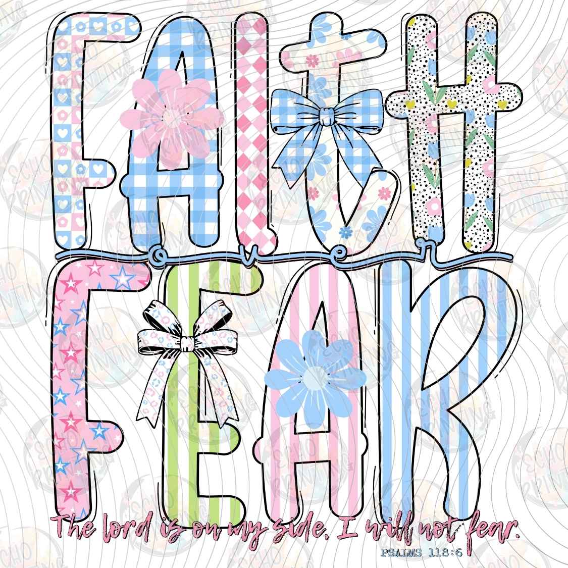 FTHG 1737 - FAITH OVER FEAR CROSS