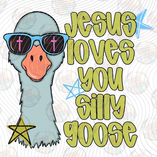 FTHG 1757 - JESUS LOVES YOU GOOSE