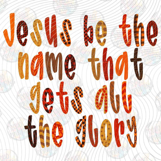 FTHG 1760 - JESUS BE THE GLORY