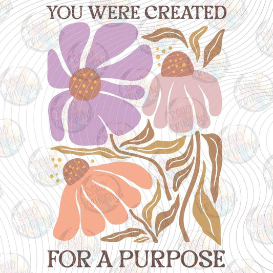 FTHG 1762 - CREATED FOR A PURPOSE