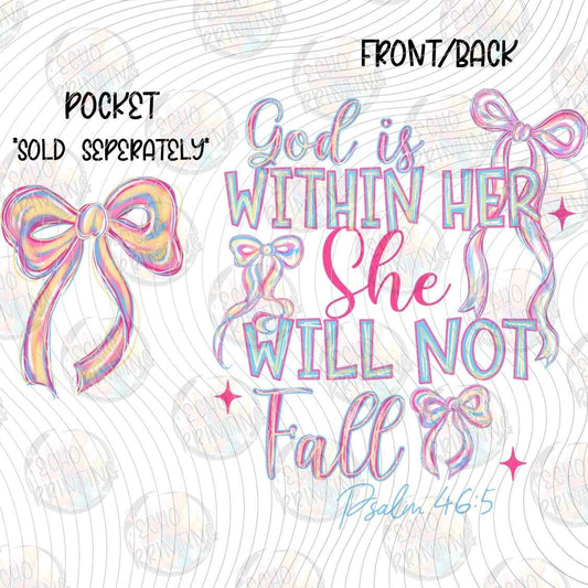 FTHG 1772 - SHE WILL NOT FALL BOW