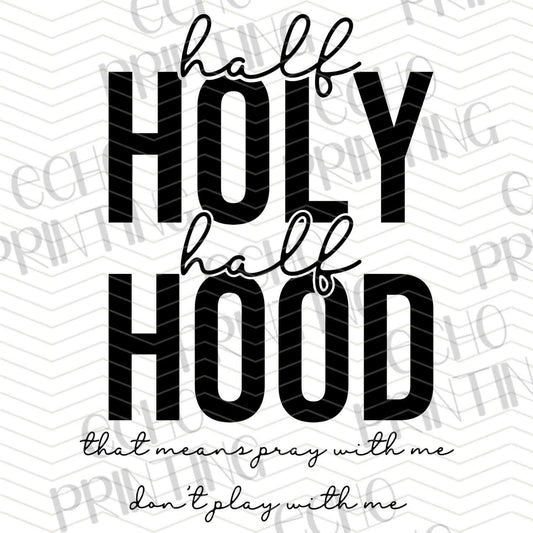 FTHG 728 - HOLY WITH HOOD
