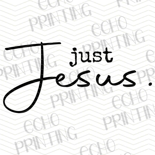 FTHG 740 - JUST JESUS