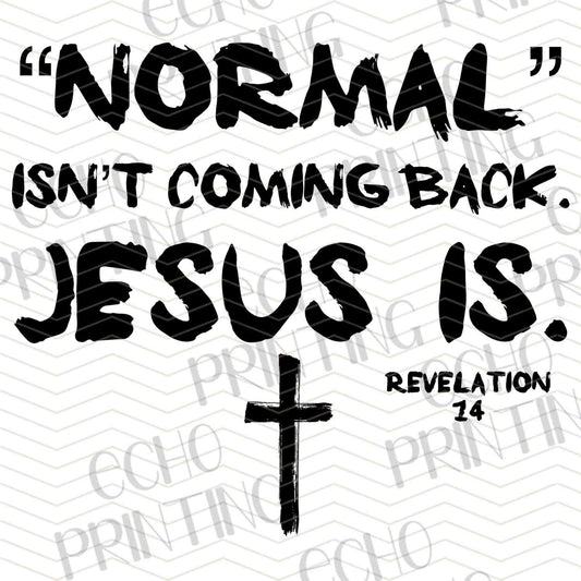 FTHG 749 - JESUS IS NORMAL
