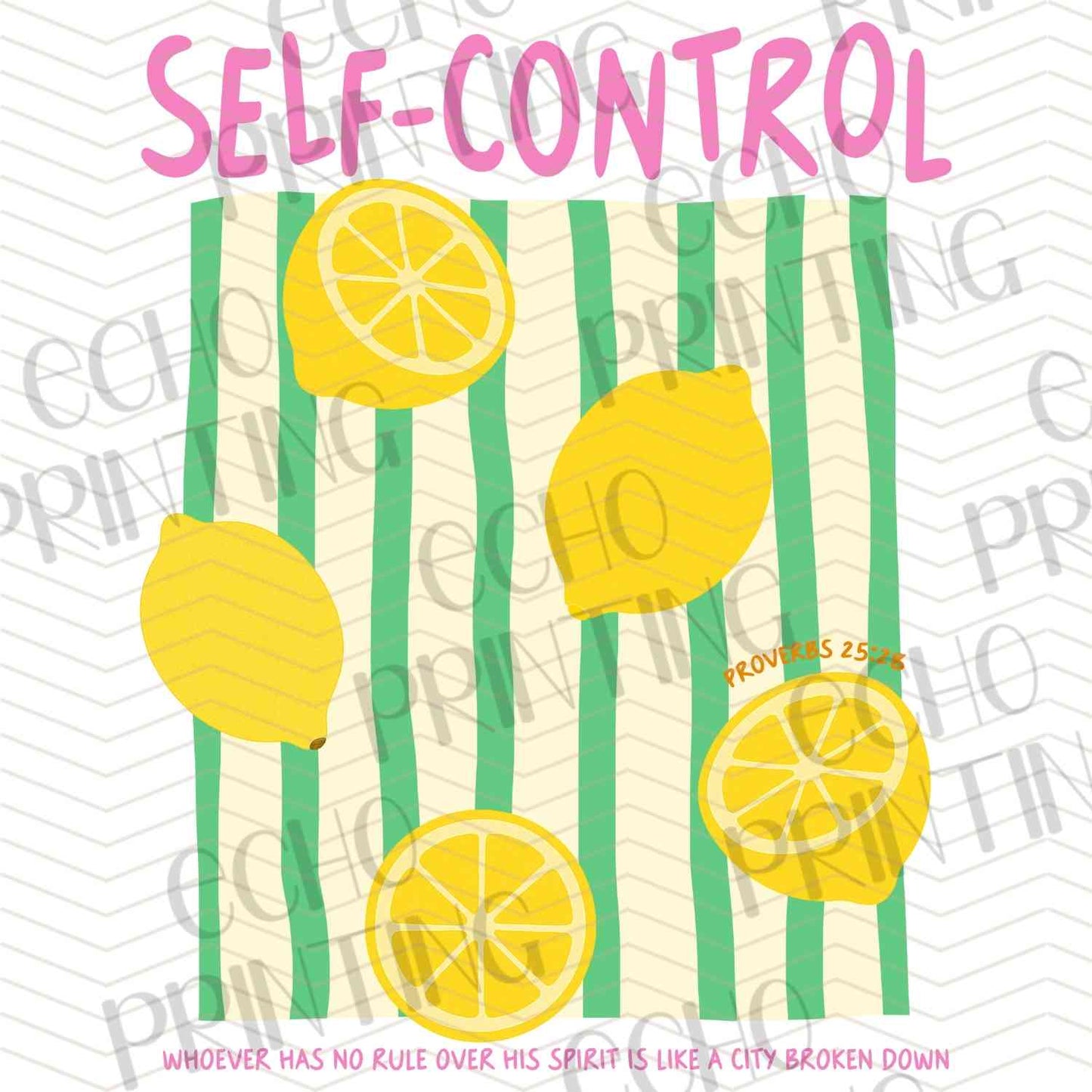 FTHG 761 - SELF CONTROL