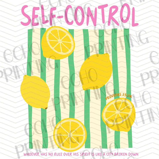 FTHG 761 - SELF CONTROL