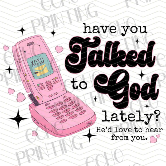 FTHG 763 - TALKED TO GOD