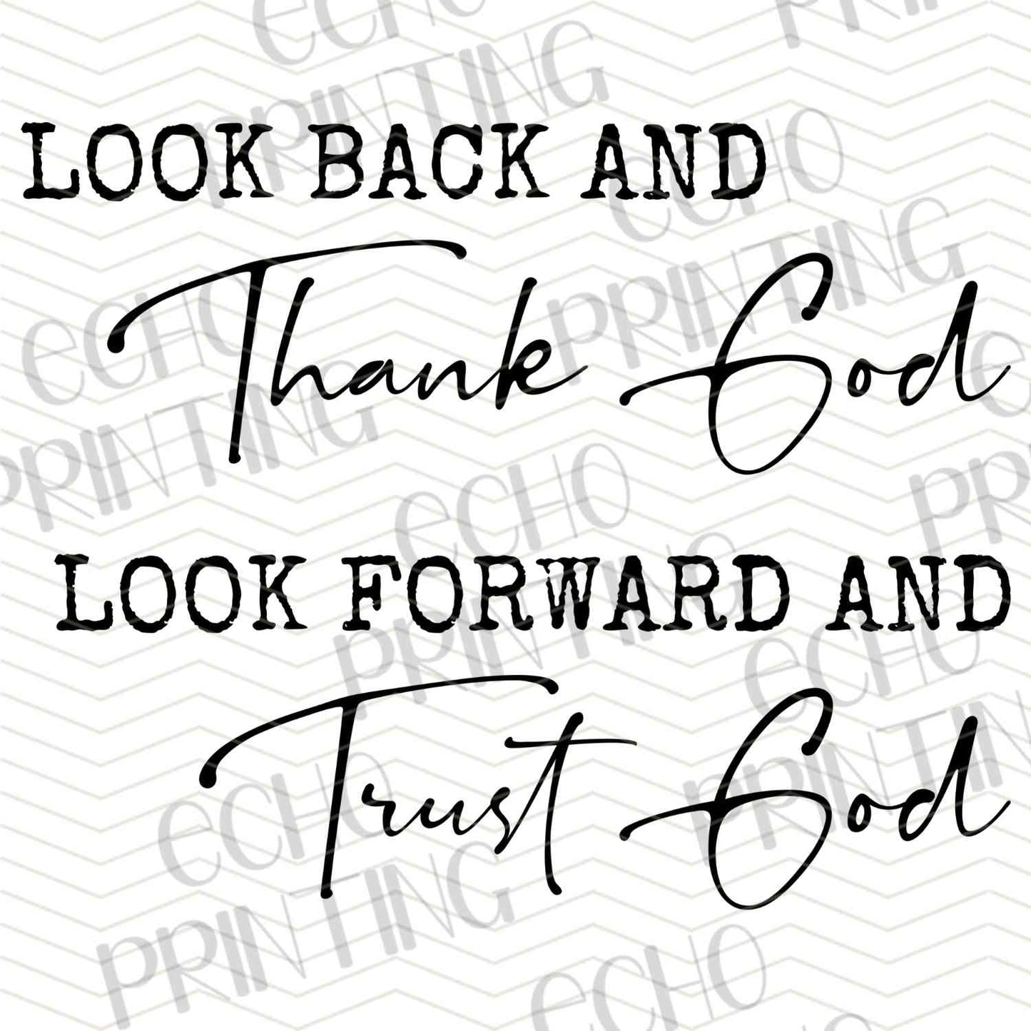 FTHG 766 - LOOK BACK THANK GOD