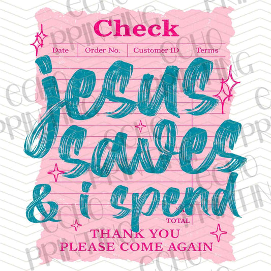 FTHG 831 - JESUS SAVES
